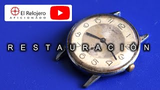 Restauracion de relojes antiguos ZIM 2602  Restoration vintage watch [upl. by Nellac539]