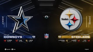 Dallas Cowboys at Pittsburgh Steelers [upl. by Nnaoj]