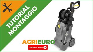 Idropulitrice ad acqua fredda Karcher HD X 410 Classic montaggio [upl. by Fleta767]