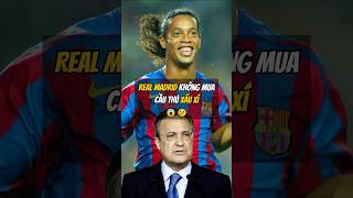 Florentino Pérez Sai Lầm Thế Nào Khi Từ Chối Ronaldinho 😱 football bongda [upl. by Haines974]