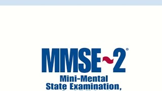 Standardized MiniMental State Examination SMMSE [upl. by Sladen806]