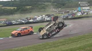 Lydden Legend Festival  Supercar Final  Motorsport UK British Rallycross Championship  Round 6 [upl. by Moise]