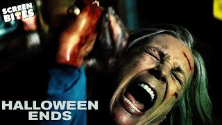 Laurie vs Michael Myers  Halloween Ends 2022  Screen Bites [upl. by Anik]