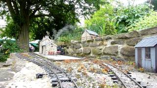 Cab ride on the Moss Bank Mountain Railway [upl. by Noied]