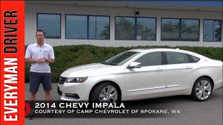 Heres the 2014 Chevrolet Impala Review on Everyman Driver [upl. by Romito]