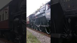 73082 Camelot on route to Horsted Keynes 131024 [upl. by Airehs]