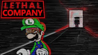 Mario Cast In Lethal Company  The Herobrine Incident [upl. by Halimak]