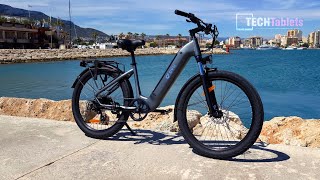 DYU C1 Review  The 1000 Euro City Cruiser eBike [upl. by Witte579]