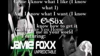 Jamie Foxx and CSox Can I Take You Home [upl. by Sirromal]