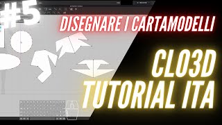 Clo 3D Tutorial ITA 5  Disegnare i cartamodelli [upl. by Acirea]