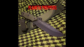 CUCHILLO TACTICO YARARA quot RIMec 25 BRAVO quot PLANETA PREPPERS [upl. by Ikik]