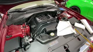 Oil and filter on Jaguar XJ8 x350 42 l v8 using oil extraction only [upl. by Netsriik]