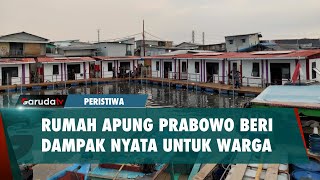 Dampak Positif Rumah Apung Prabowo bagi Warga Muara Angke [upl. by Eidur762]