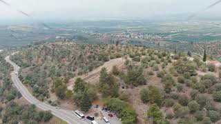 Mycenae Greece Excavation site Greek settlement of the 12th century BC e with the ruins of t [upl. by Adnol62]