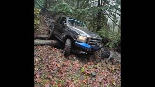 secret lake exit f350 offroad offroading [upl. by Relda]