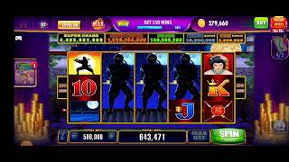 Cashman Casino Slots July 2024 Gameplay Ninja Moon Android [upl. by Hafeetal717]