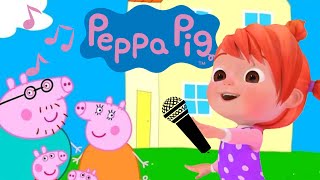 Peppa Pig  Nursery Rhymes and Kids Songs [upl. by Anatsirhc]