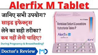 Alerfix M Tablet Uses amp Side Effects in Hindi [upl. by Lorre]