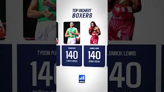 Top 20 Richest Boxers The Wealthiest Fighters in the World 2025 [upl. by Yelkcub971]