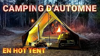 🍁🍂 CAMPING DAUTOMNE DANS MA NOUVELLE POMOLY CHALET 70 Pro 🍂🍁 [upl. by Siderf]