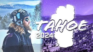 Snowboarding in Tahoe 2024  Best Clips [upl. by Sommers]