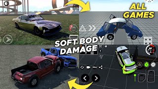 All Car Crash Simulator Games with Soft Body DAMAGE Physics on Android amp iOS 2025 [upl. by Amilas478]