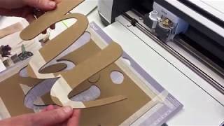 Cutting Chipboard with the Cricut Maker Knife Blade [upl. by Farica]