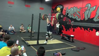 Dmitry Klokov  Jerk from the rack  245 kg 539 lbs [upl. by Tobin]