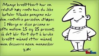 Kredittkort Tips I Norge [upl. by Lesya]