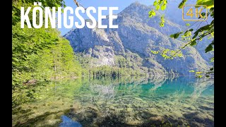 Königssee Berchtesgaden Deutschland  4K [upl. by Schram]