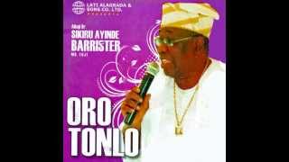 AlhjSikiru Ayinde Barrister live  Adisa Mukaila [upl. by Hafeetal]