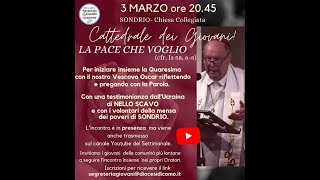 Cattedrale dei Giovani  incontro allinizio della Quaresima  Sondrio 3 marzo 2023 [upl. by Ennaid974]