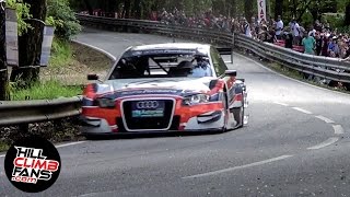 Audi A4 DTM  Fombona  Hill Climb Falperra 2014 [upl. by Eugatnom680]