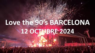 Love the 90s Barcelona  October 12th 2024 lovethe90s [upl. by Aiouqahs]