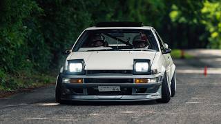 AE86 ONLY at Gunsai Touge Japan  4K [upl. by Grete]