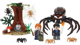 LEGO Harry Potter 2018 Aragogs Lair 75950 Review [upl. by Allekim700]