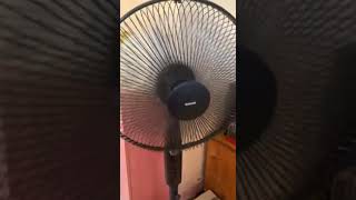 My Granduncles National stand fan wlamp with 1992 Stm front grill and standard blade cap [upl. by Patricia]