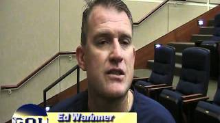 2011 Fall Camp Ed Warinner August 8 [upl. by Mandal]