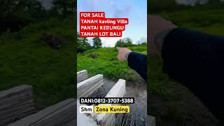 Dijual TANAH KAVLING VILLA PANTAI KEDUNGU TANAH LOT TABANAN BALI beach club murah land for sale [upl. by Nahsaj906]