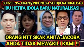 MARAH  ORANG NTT INI MERASA TIDAK TERWAKILI OLEH ANITA JACOBA TERKAIT PROGRAM NATURALISASI [upl. by Manard]