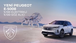 Yeni PEUGEOT E5008  100 Elektrikli 100 Göz Alıcı [upl. by Ahswat104]