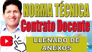 Llenado de ANEXOS Contrato DOCENTE [upl. by Assenay]