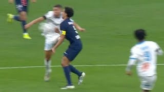 Amine Harit Red Card Incident♦️Marseille vs PSG 02 All Goals and Extended Highlights [upl. by Ellehcit]