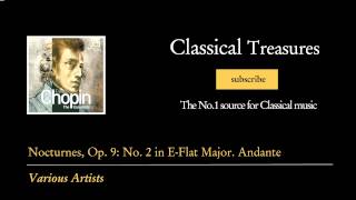 Frederic Chopin  Nocturnes Op 9 No 2 in EFlat Major Andante [upl. by Lauber]