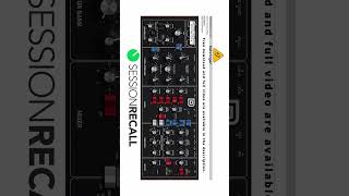 Behringer Model D  Easy Patches with Session Recall Sound Demo Short 5 sessionrecall [upl. by Akieluz]