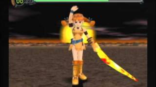 Skies of Arcadia Legends Aika S Moves [upl. by Archie962]