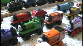 Evans Wooden Train Collection [upl. by Evanne]