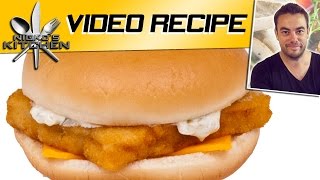 How to make McDonalds Fillet O Fish [upl. by Ping]