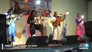 JIMENA GIL quotLa Imagen del estiloquot EN VIVO  PATIO DEL CHAMAME Berazategui  Bs As 23062024 👌👌👌 [upl. by Nagiem]