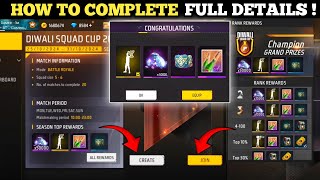 HOW TO JOIN DIWALI CUP EVENT FREE FIRE NEW EVENT FF NEW EVENT TODAY NEW FF EVENTGARENA FREE FIRE [upl. by Okihcas407]